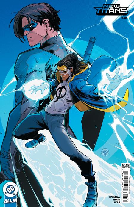 NEW TITANS #40 CVR C HICHAM HABCHI CARD STOCK VAR DC Comics Tate Brombal Sami Basri Hicham Habchi PREORDER