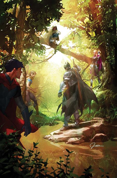DARK KNIGHTS OF STEEL II #4 (OF 12) CVR C GERALD PAREL CARD STOCK VAR DC Comics Tom Taylor Otto Schmidt Gerald Parel PREORDER