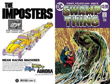 SWAMP THING #1 FACSIMILE EDITION CVR A BERNIE WRIGHTSON DC Comics Len Wein Bernie Wrightson Bernie Wrightson PREORDER