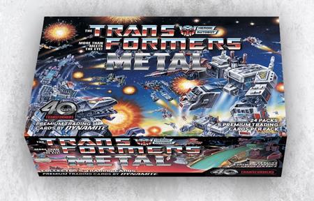 Transformers 40th Anniversary Metal Trading Cards Collectors Set Box (2026)