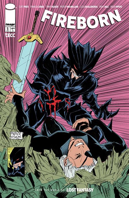 FIREBORN #5 CVR B PATRICK MULHOLLAND HOMAGE VAR Image Comics Curt Pires, Franklin Jonas Patrick Mulholland, Brian Andane Patrick Mulholland PREORDER