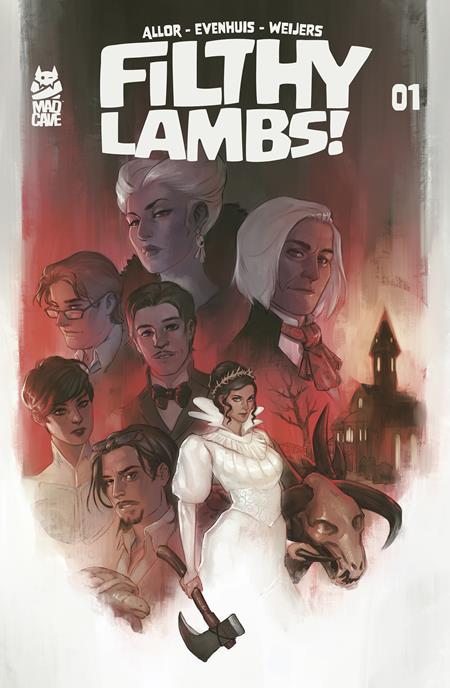 FILTHY LAMBS #1 (OF 5) CVR B MEGHAN HETRICK VAR Mad Cave Studios Pallie Paul Allor Chris Evenhuis Meghan Hetrick PREORDER
