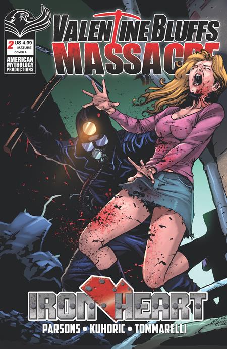 VALENTINE BLUFFS MASSACRE IRON HEART #2 (OF 2) CVR A ROY ALLAN MARTINEZ (MR) Prana Publishers G.O. Parsons, James Kuhoric Andrea Arcari Roy Allan Martinez PREORDER