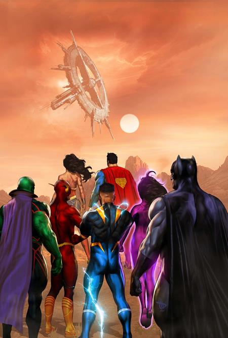 JUSTICE LEAGUE UNLIMITED #1 CVR I INC 1:25 DAVE WILKINS CARD STOCK VAR DC Comics Mark Waid Dan Mora Dave Wilkins PREORDER