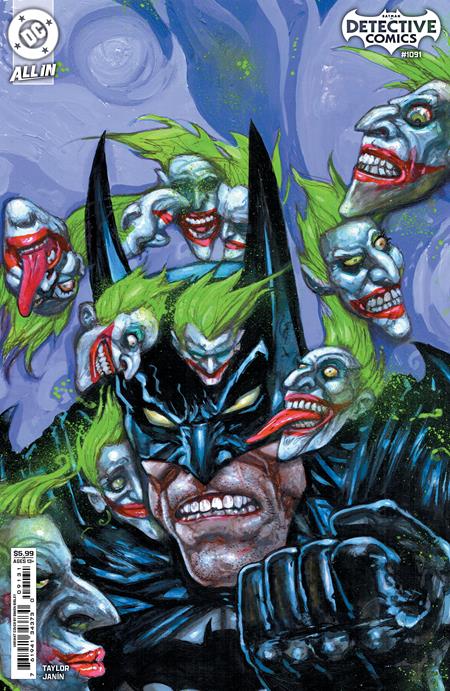 DETECTIVE COMICS #1091 CVR C SIMON BISLEY CARD STOCK VAR DC Comics Tom Taylor Mikel Janin Simon Bisley PREORDER