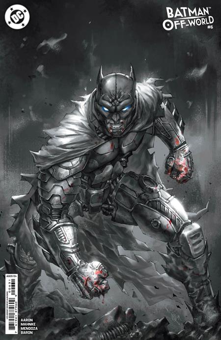 BATMAN OFF-WORLD #6 (OF 6) CVR C INC 1:25 ALAN QUAH CARD STOCK VAR (RES) DC Comics Jason Aaron Doug Mahnke, Jaime Mendoza Alan Quah PREORDER