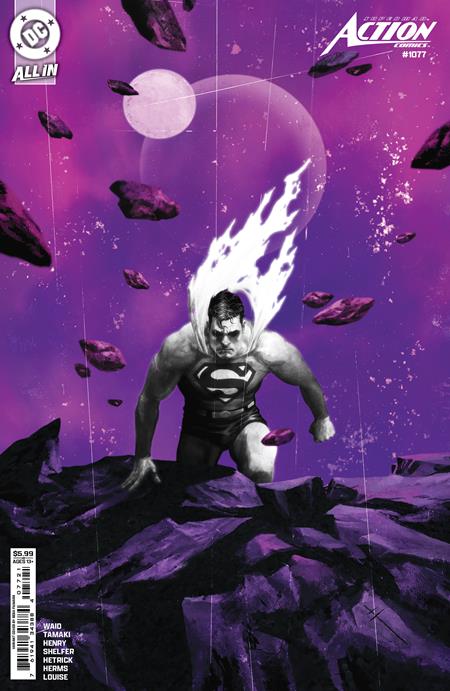 ACTION COMICS #1077 CVR B SEBASTIAN FIUMARA CARD STOCK VAR DC Comics Mark Waid, Mariko Tamaki Clayton Henry, Michael Shelfer, Meghan Hetrick Sebastian Fiumara PREORDER