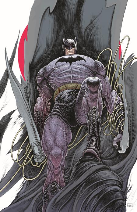 BATMAN DARK AGE #6 (OF 6) CVR C INC 1:25 IAN BERTRAM CARD STOCK VAR (RES) DC Comics Mark Russell Michael Allred Ian Bertram PREORDER