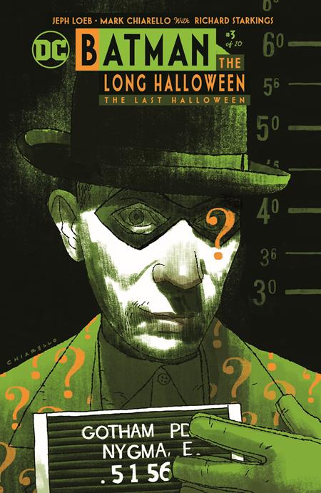 BATMAN THE LONG HALLOWEEN THE LAST HALLOWEEN #3 (OF 10) CVR B MARK CHIARELLO VAR DC Comics Jeph Loeb Mark Chiarello Mark Chiarello PREORDER