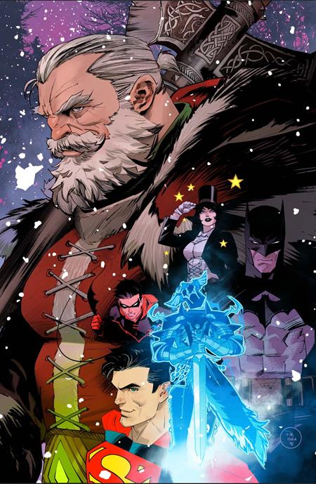 BATMAN SANTA CLAUS SILENT KNIGHT RETURNS #1 (OF 5) CVR B DAN MORA CARD STOCK VAR DC Comics Jeff Parker Lukas Ketner Dan Mora PREORDER