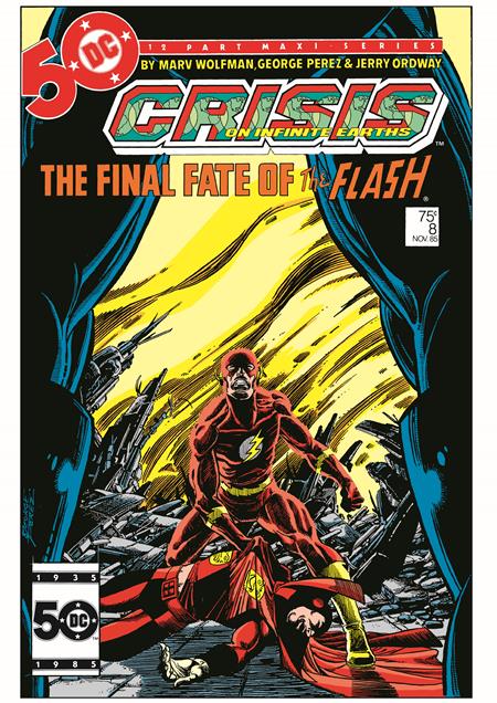 CRISIS ON INFINITE EARTHS #8 FACSIMILE EDITION CVR A GEORGE PEREZ DC Comics Marv Wolfman George Pereze, Jerry Ordway George Perez PREORDER