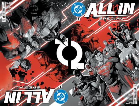 DC ALL IN SPECIAL #1 (ONE SHOT) Second Printing Cvr A Daniel Sampere Allocations May Occur. DC Comics Scott Snyder - Joshua Williamson Daniel Sampere - Wes Craig Daniel Sampere PREORDER