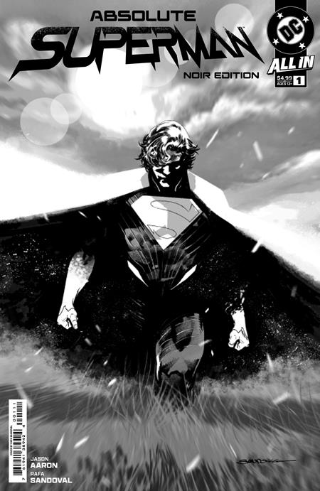 ABSOLUTE SUPERMAN NOIR EDITION #1 (ONE SHOT) CVR A RAFA SANDOVAL DC Comics Jason Aaron Rafa Sandoval Rafa Sandoval PREORDER