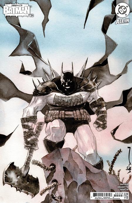 ABSOLUTE BATMAN #2 Second Printing Cvr B Dustin Nguyen Card Stock Var DC Comics Scott Snyder Nick Dragotta Dustin Nguyen PREORDER