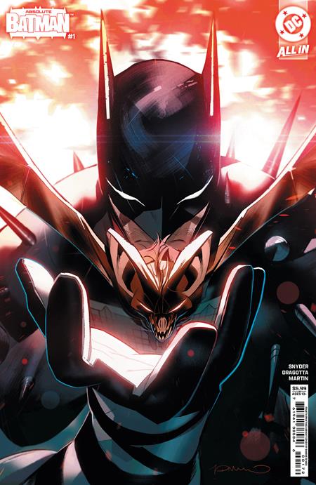 ABSOLUTE BATMAN #1 Fourth Printing Cvr B Simone Di Meo Card Stock Var DC Comics Scott Snyder Nick Dragotta Simone Di Meo PREORDER