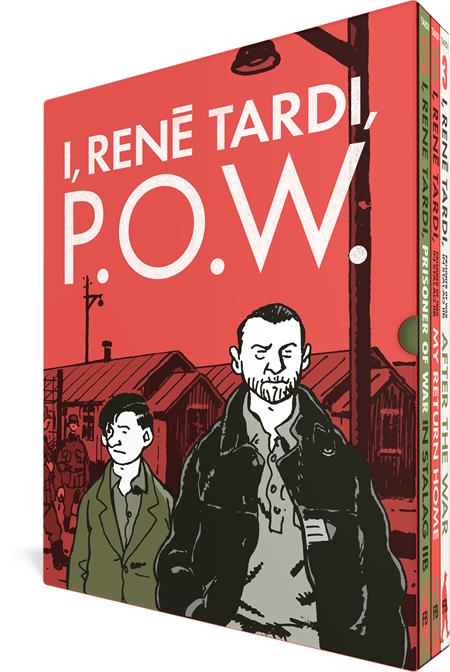 COMPLETE I RENE TARDI POW SLIPCASE COVER HC (MR) Fantagraphics Tardi Tardi Tardi PREORDER