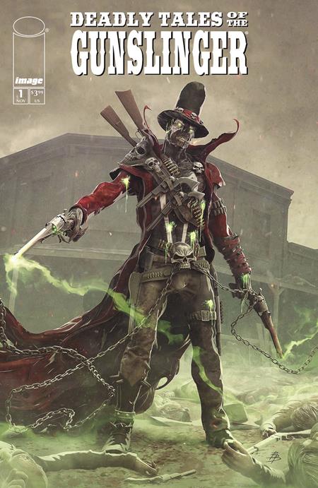 DEADLY TALES OF THE GUNSLINGER SPAWN #1 CVR B BJORN BARENDS VAR Image Comics Jimmy Palmiotti Patric Reynolds Bjorn Barends PREORDER