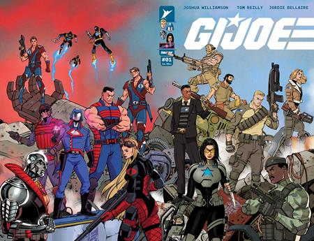 GI JOE #1 CVR A TOM REILLY WRAPAROUND Image Comics Joshua Williamson Tom Reilly, Jordie Bellaire Tom Reilly PREORDER