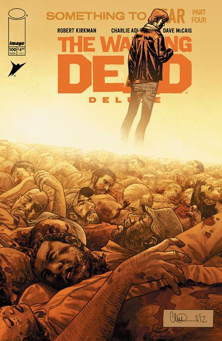 WALKING DEAD DELUXE #100 CVR F CHARLIE ADLARD & DAVE MCCAIG WRAPAROUND VAR (MR) Image Comics Robert Kirkman Charlie Adlard, Dave McCaig Charlie Adlard, Dave McCaig PREORDER