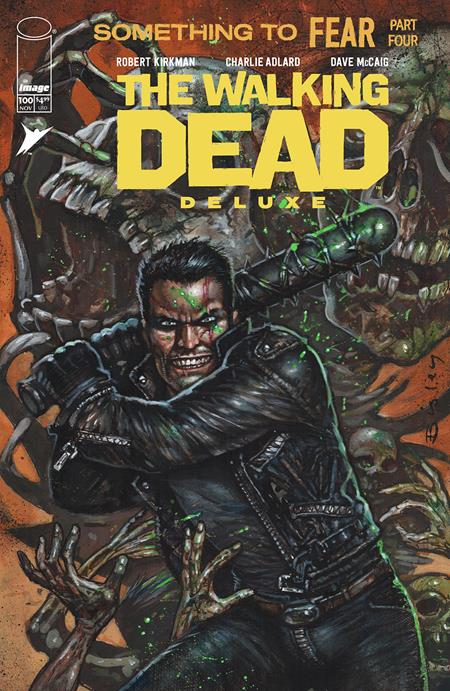 WALKING DEAD DELUXE #100 CVR H SIMON BISLEY VAR (MR) Image Comics Robert Kirkman Charlie Adlard, Dave McCaig Simon Bisley PREORDER