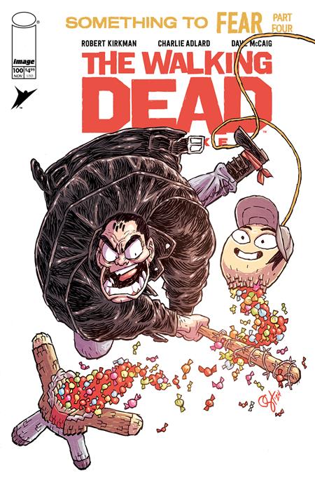 WALKING DEAD DELUXE #100 CVR I DEREK HUNTER VAR (MR) Image Comics Robert Kirkman Charlie Adlard, Dave McCaig Derek Hunter PREORDER