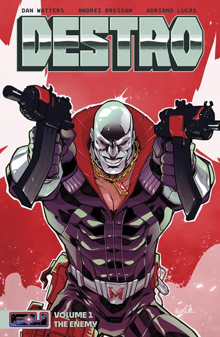 DESTRO TP VOL 01 KARL KERSCHL DIRECT MARKET EXCLUSIVE CVR Image Comics Dan Watters Andrei Bressan, Andrea Milana, Adriano Lucas Karl Kerschl PREORDER