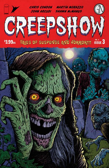 CREEPSHOW VOL 3 #3 (OF 5) CVR A RYAN CARR (MR) Image Comics John Arcudi, Chris Condon Shawn McManus, Martin Morazzo Ryan Carr PREORDER