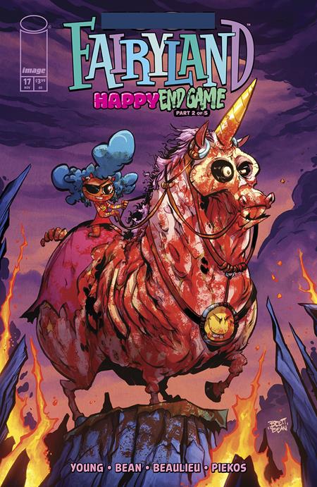 I HATE FAIRYLAND (2022) #17 CVR B BRETT BEAN F*CK (UNCENSORED) FAIRYLAND VAR (MR) Image Comics Skottie Young Brett Bean Brett Bean PREORDER