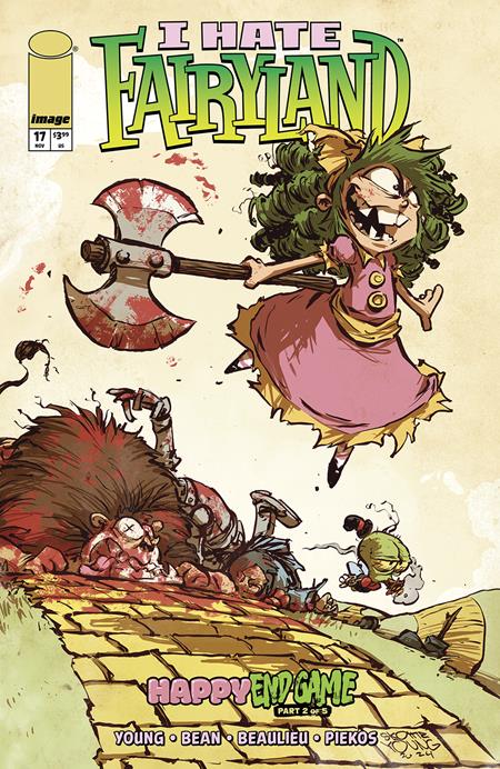 I HATE FAIRYLAND (2022) #17 CVR C INC 1:10 SKOTTIE YOUNG VAR (MR) Image Comics Skottie Young Brett Bean Skottie Young PREORDER