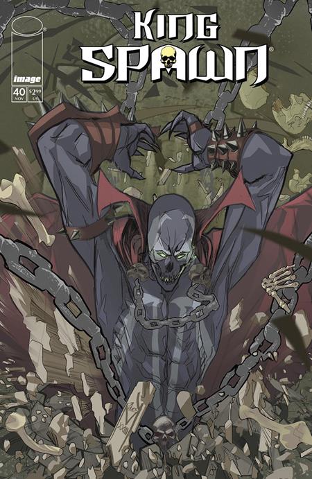 KING SPAWN #40 CVR A THADDEUS ROBECK Image Comics Todd McFarlane Yildiray Cinar Thaddeus Robeck PREORDER