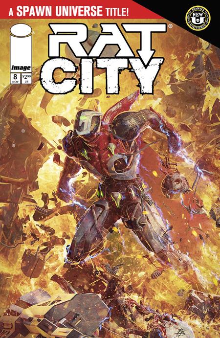 SPAWN RAT CITY #8 CVR A BJORN BARENDS Image Comics Erica Schultz Ze Carlos Bjorn Barends PREORDER