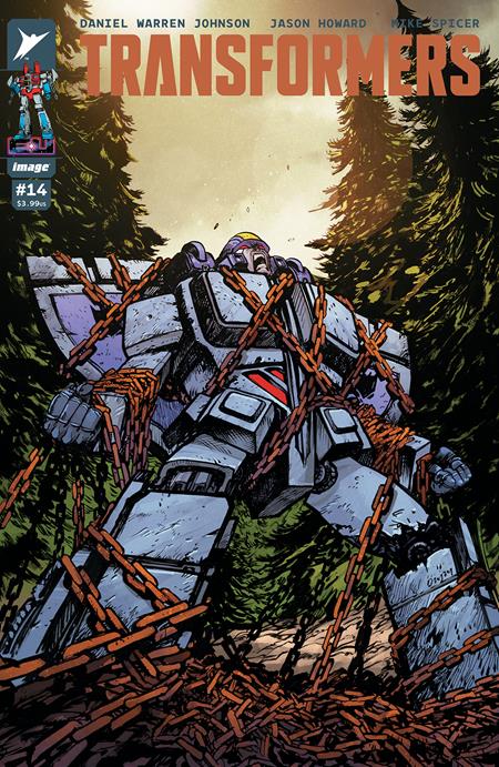 TRANSFORMERS #14 CVR A DANIEL WARREN JOHNSON & MIKE SPICER Image Comics Daniel Warren Johnson Jason Howard, Mike Spicer Daniel Warren Johnson, Mike Spicer PREORDER