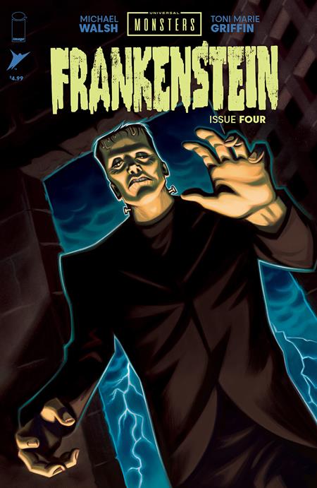 UNIVERSAL MONSTERS FRANKENSTEIN #4 (OF 4) CVR E INC 1:50 STEPHANIE PEPPER VAR Image Comics Michael Walsh Michael Walsh, Toni Marie Griffin Stephanie Pepper PREORDER