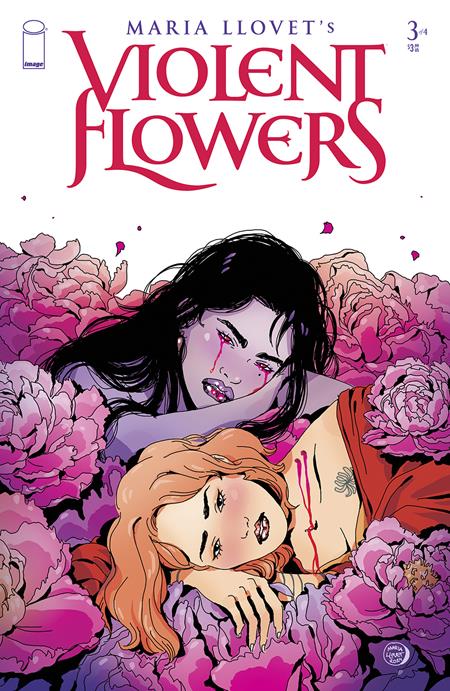 VIOLENT FLOWERS #3 (OF 4) CVR A MARIA LLOVET (MR) Image Comics Maria Llovet Maria Llovet Maria Llovet PREORDER