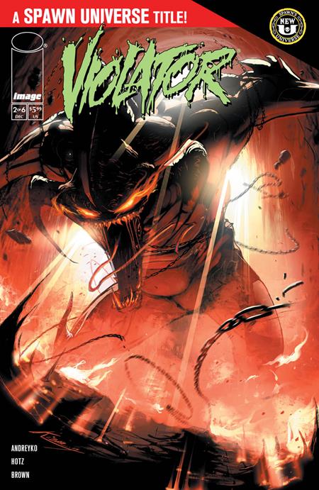 SPAWN VIOLATOR #2 (OF 6) Second Printing Image Comics Marc Andreyko Kyle Hotz KIBAR PREORDER