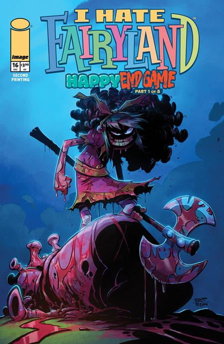 I HATE FAIRYLAND (2022) #16 Second Printing (MR) Image Comics Skottie Young Brett Bean Brett Bean PREORDER