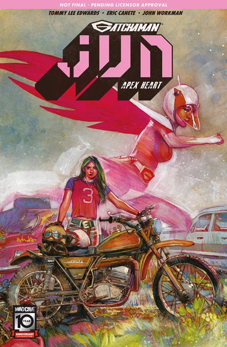 GATCHAMAN JUN APEX HEART #1 (ONE SHOT) CVR A TOMMY LEE EDWARDS Mad Cave Studios Tommy Lee Edwards Eric Canete Tommy Lee Edwards PREORDER