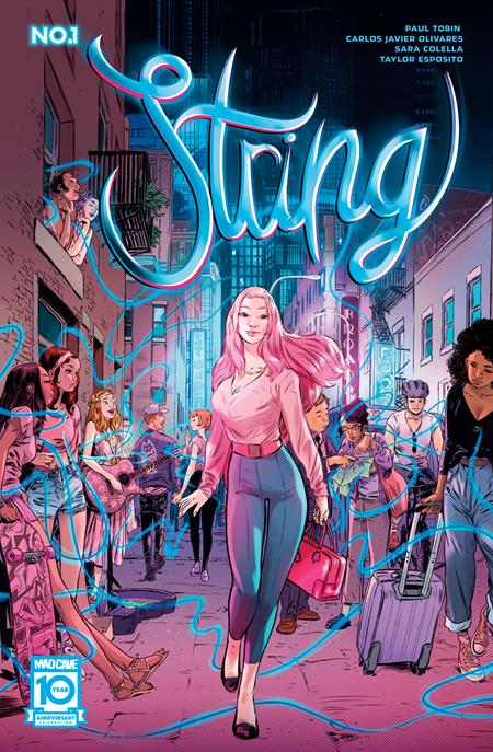 STRING #1 (OF 5) CVR A CARLOS JAVIER OLIVARES (MR) Mad Cave Studios Paul Tobin Carlos Javier Olivares Carlos Javier Olivares PREORDER