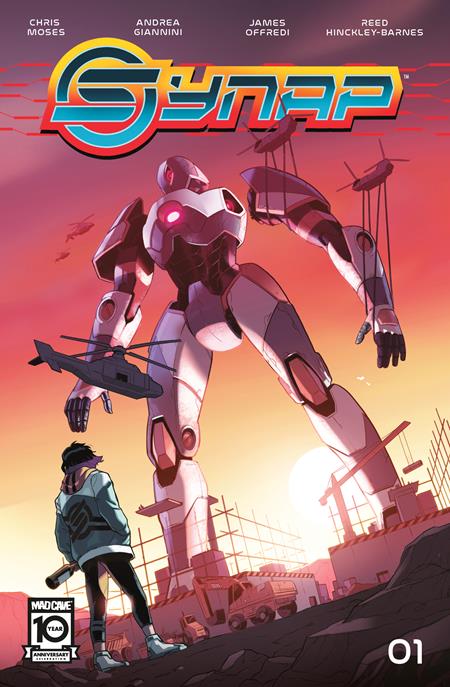 SYNAP #1 (OF 5) CVR B STEPHEN BYRNE VAR Mad Cave Studios Chris Moses Andrea Giannini Stephen Byrne PREORDER