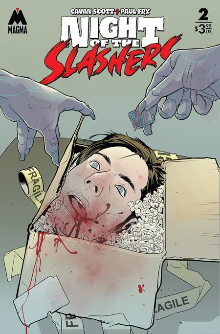 NIGHT OF THE SLASHERS #2 CVR A PAUL FRY (MR) Magma Comix Cavan Scott Paul Fry Paul Fry PREORDER