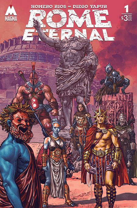 ROME ETERNAL #1 CVR A DIEGO YAPUR (MR) Magma Comix Homero Rios Diego Yapur Diego Yapur PREORDER