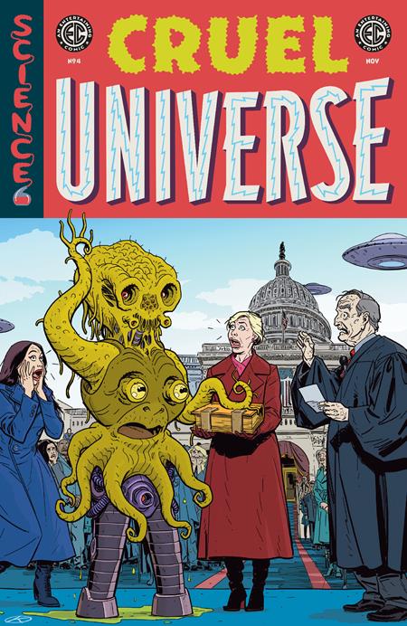 EC CRUEL UNIVERSE #4 (OF 5) CVR B KANO VAR (MR) Oni Press Matt Bors, Cecil Castellucci, Matt Kindt, Ben H. Winters Daniel Irizarri, Kano, Alison Sampson, Various Kano PREORDER