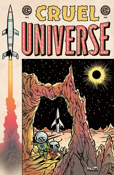 EC CRUEL UNIVERSE #4 (OF 5) CVR C INC 1:10 JAY STEPHENS EC HOMAGE VAR (MR) Oni Press Matt Bors, Cecil Castellucci, Matt Kindt, Ben H. Winters Daniel Irizarri, Kano, Alison Sampson, Various Jay Stephens PREORDER