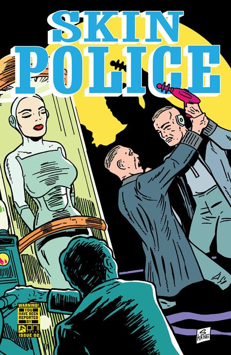 SKIN POLICE #2 (OF 4) CVR C INC 1:20 SHAKY KANE GOLDEN AGE VAR (MR) Oni Press Jordan Thomas Daniel Gete Shaky Kane PREORDER