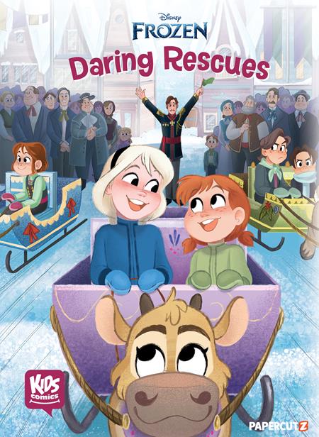 DISNEYS FROZEN DARING RESCUES HC Papercutz Katie Cook Izel Tamayo The Disney Comics Group PREORDER