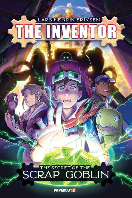 INVENTOR TP VOL 2 THE SECRET OF THE SCRAP GOBLIN Papercutz Lars Henrik Eriksen Lars Henrik Eriksen Lars Henrik Eriksen PREORDER