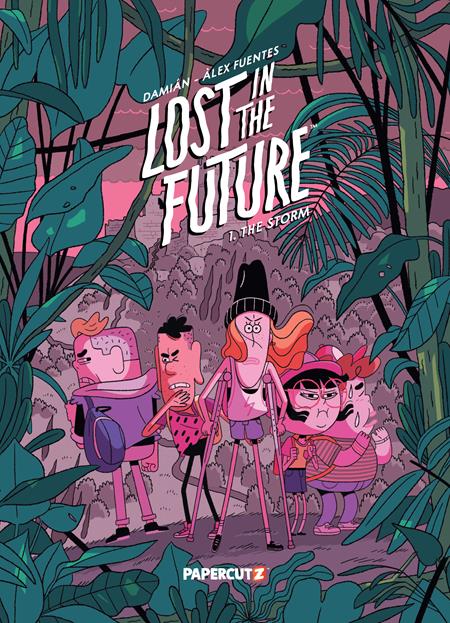 LOST IN THE FUTURE TP VOL 1 THE STORM Papercutz Damián Àlex Fuentes Àlex Fuentes PREORDER