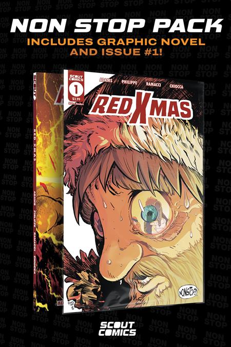 RED XMAS COLLECTORS PACK  #1 AND COMPLETE TP (NONSTOP) (MR) Scout Comics Clay Adams, Alexandre O. Philippe Fabio Ramacci Fabio Ramacci PREORDER