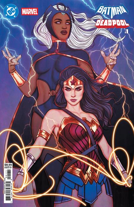 DC / Marvel: Batman / Deadpool 1 Comic Jenny Frison Variant DC Comics 2025