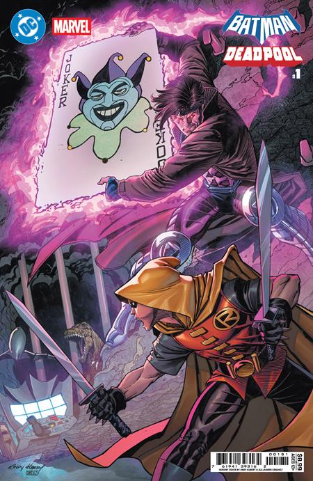 DC / Marvel: Batman / Deadpool 1 Comic Andy Kubert Variant DC Comics 2025